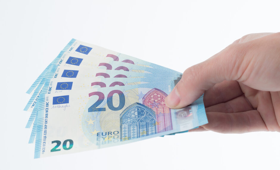 Neuer Lack für den 20-Euro-Schein